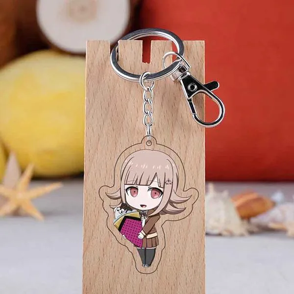 Danganronpa Chibi Chiaki Nanami Acrylic Keychain Neo Tokyo