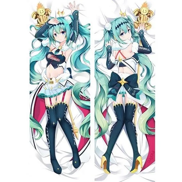 Dakimakura Body Pillow Vocaloid Racing Miku 2018 50x150cm Neo Tokyo