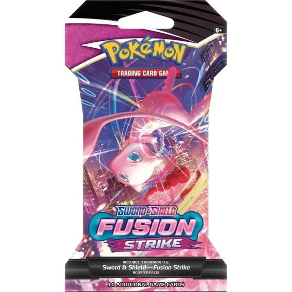 Pokemon TCG: Sword & Shield 8 Fusion Strike Booster Blister Pack ...