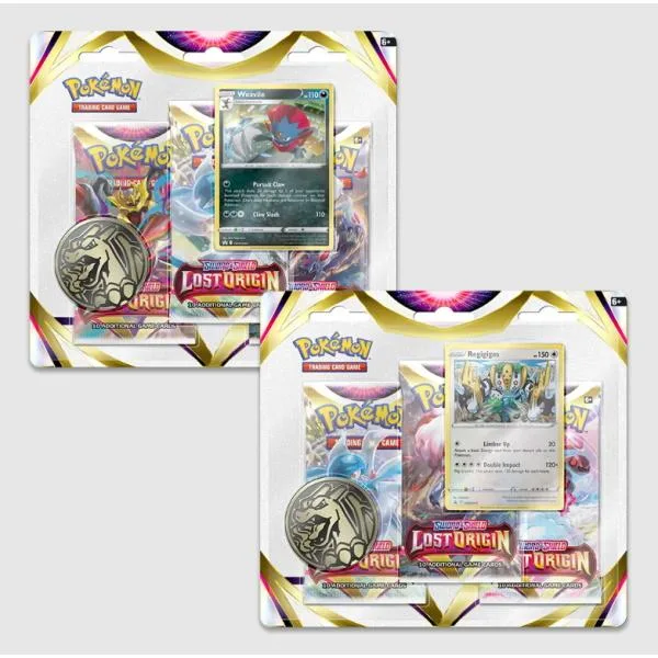 Lost Origin, Regigigas 3-Pack Blister Lost Origin, Pokémon