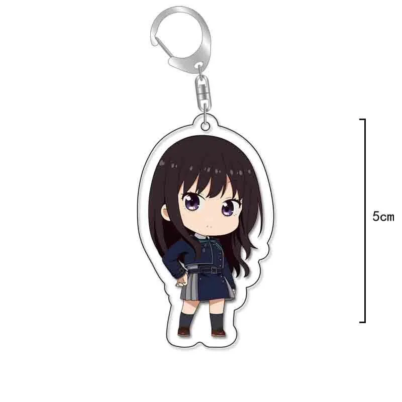 Lycoris Recoil Chibi Takina Inoue Acrylic Keychain Neo Tokyo