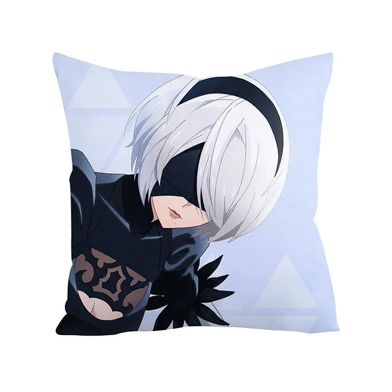 Nier:Automata: 2B Anime Ver. Double Sided Pillow (45x45cm) - Neo Tokyo