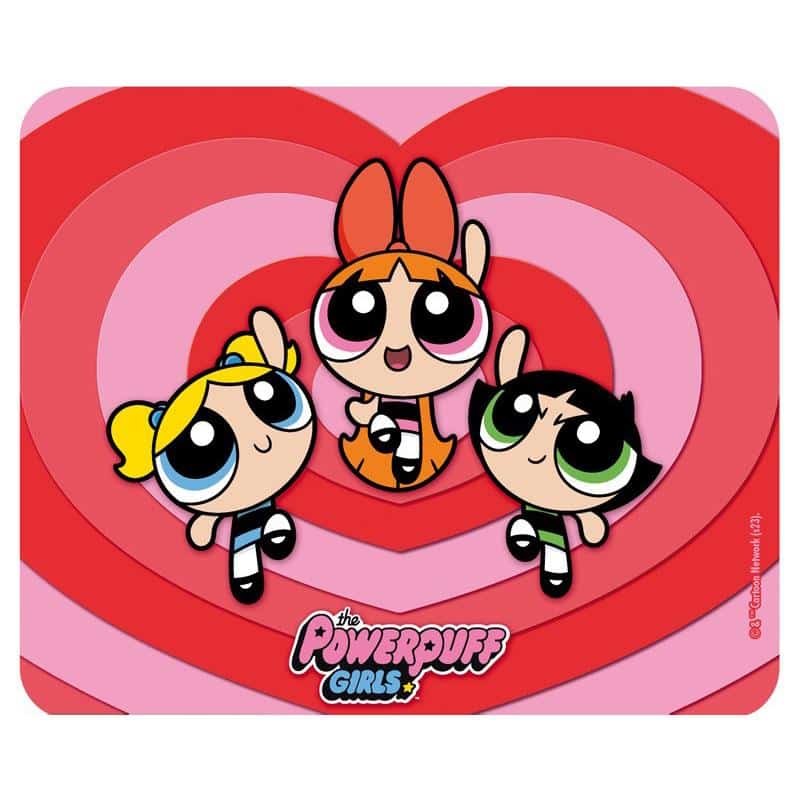 Powerpuff Girls: Blossom, Bubbles & Buttercup Mousepad (23.5x19.5cm ...